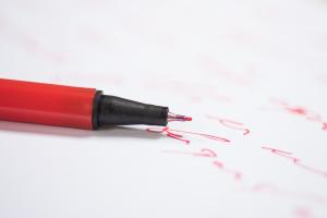 Pen and paper